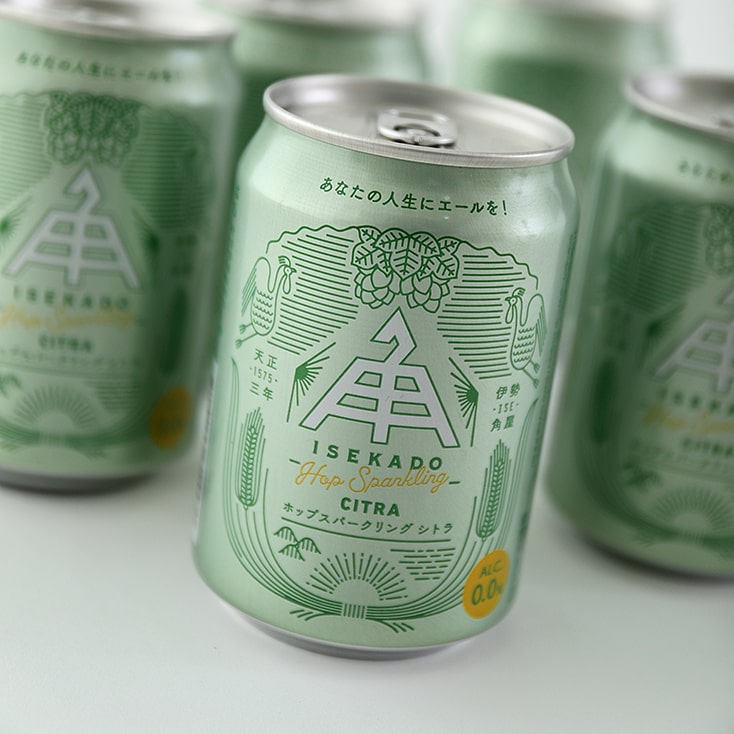 ホップスパークリング 缶 3本 クラフトビール 地ビールの通販 伊勢角屋麦酒