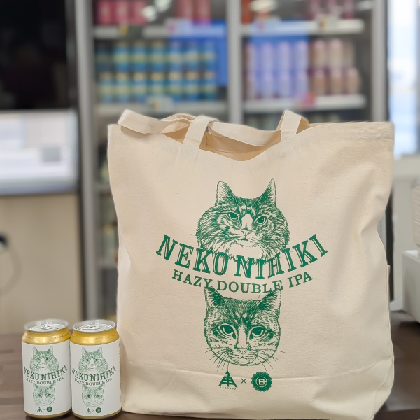 ねこにひき トート | クラフトビール・地ビールの通販 ISEKADO(伊勢