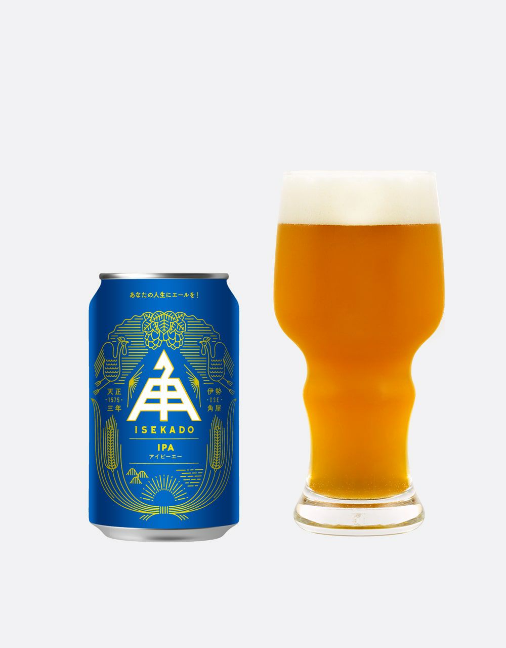 ISEKADO IPA 青缶　24缶 楽天市場】クラフトビール 伊勢角屋麦酒 IPA 350ml 24本 1ケース