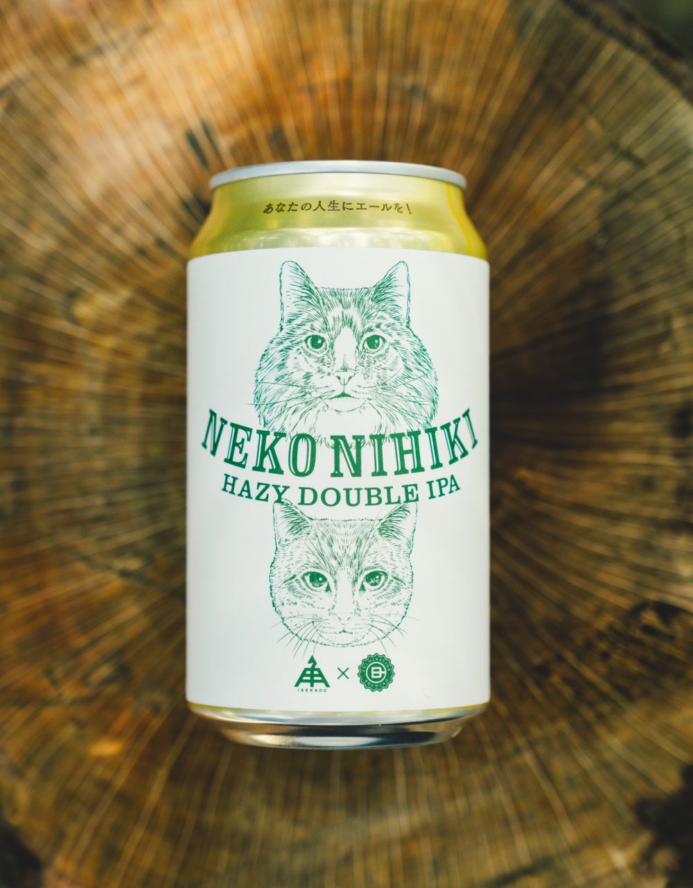 ねこにひき（缶） | クラフトビール・地ビールの通販 ISEKADO(伊勢角屋