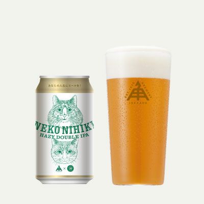 とりひき(ネコ)ページ ねこにひき（缶） | クラフトビール・地ビールの通販 ISEKADO